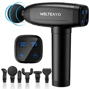 Massagepistole WELTEAYO Massage Gun, 30 Geschwindigkeiten