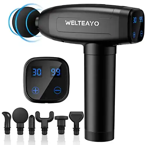 Massagepistole WELTEAYO Massage Gun, 30 Geschwindigkeiten