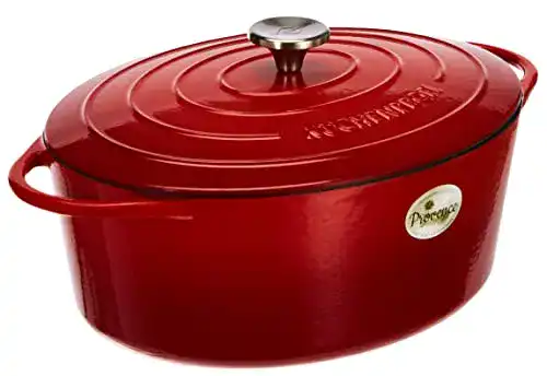 Gusseisen Bräter Küchenprofi, Rot, 33 cm