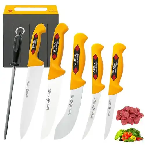 Fleischermesser-Set SG-web Solingen Eikaso Premium, 6-teilig