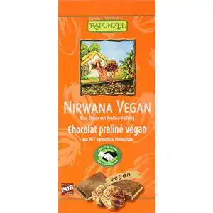 Rapunzel-Schokolade Rapunzel Nirwana vegane Schokolade, 6x