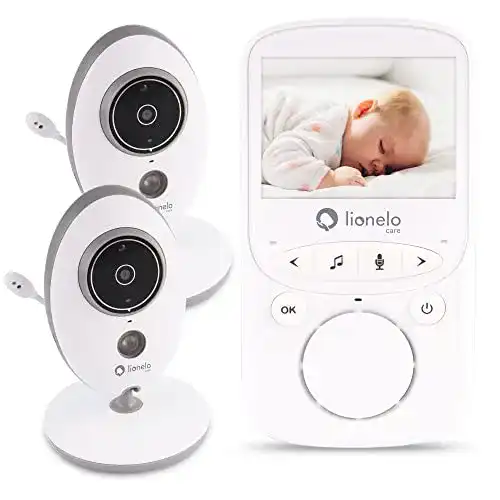 Die beste Babyphone mit 2 Kameras Lionelo Babyline 5.1, Nachtmodus 2026 Test Bestseller Babyphone mit 2 Kameras Lionelo Babyline 5.1, Nachtmodus