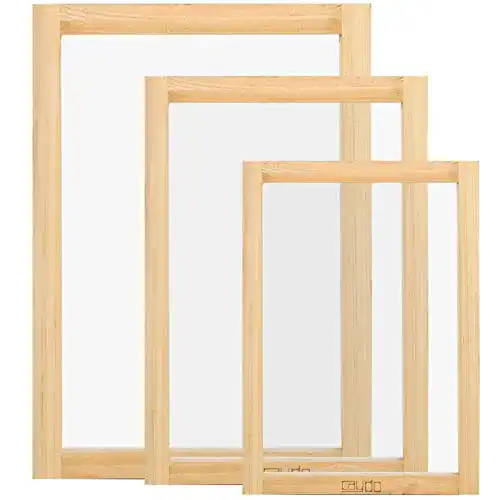 Die beste Siebdruckrahmen Caydo 3 Stück 3 Größen Holz Siebdruck Rahmen 2026 Test Bestseller Siebdruckrahmen Caydo 3 Stück 3 Größen Holz Siebdruck Rahmen