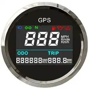 Digitaltacho Motorrad ELING Digital GPS Tachometer, 2 Zoll