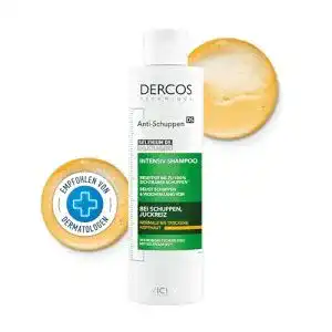 Vichy-Dercos-Shampoo Dercos Vichy Shampoo Antischuppenkur