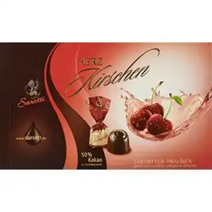 Sarotti-Schokolade Sarotti Schokolade, Herzkirschen, 10 x 250 g