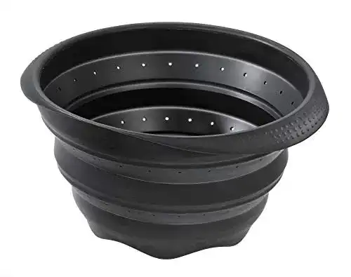 Die beste Nudelsieb Lurch 210275 Faltsieb, Platin Silikon, 4 L, schwarz 2026 Test Bestseller Nudelsieb Lurch 210275 Faltsieb, Platin Silikon, 4 L, schwarz