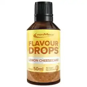Aromatropfen IronMaxx Flavour Drops, Lemon Cheesecake, 50 ml