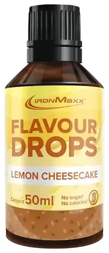 Aromatropfen IronMaxx Flavour Drops, Lemon Cheesecake, 50 ml
