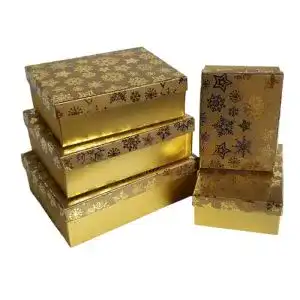 Geschenkbox Bambelaa! Kartonage Weihnachts-Design