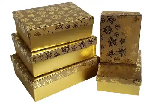 Geschenkbox Bambelaa! Kartonage Weihnachts-Design
