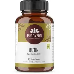 Rutin-Kapseln Puraveda Rutin hochdosiert, 120 Kapseln, 95% Rutin