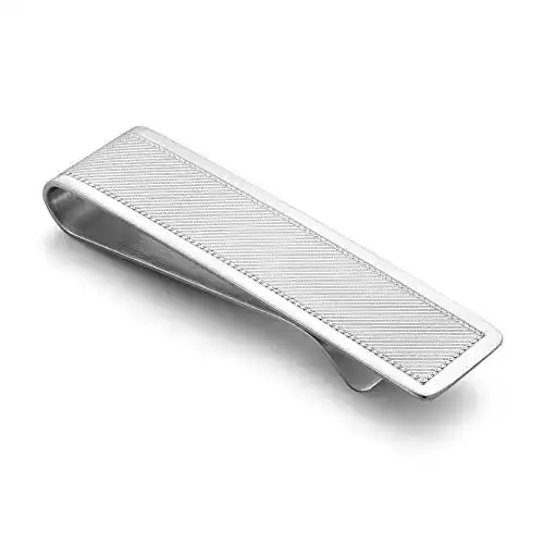 Geldklammer Sterll Herren Geldscheinklammer Sterling-Silber 925