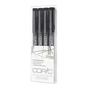 Fineliner Copic Marker Copic Multiliner, feine Spitze, A4, Set