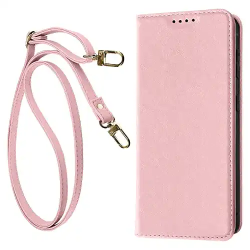 iPhone-12-Hülle mit Band NanHou iPhone 12 Pro Hülle Klappbar