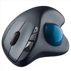 Trackball-Maus Logitech M570 Trackman Kabellos Ergonomisch