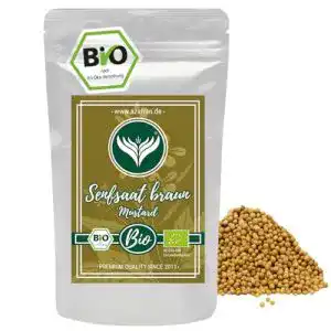 Senfkörner Azafran BIO Senfsaat braun / schwarz – 250g