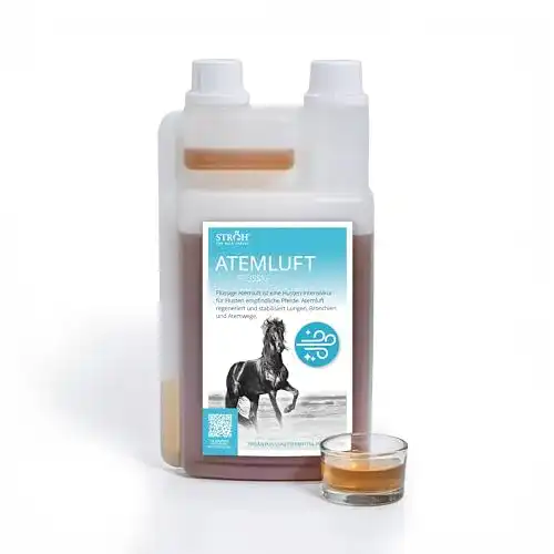 Hustensaft Pferd STRÖH “ATEMLUFT (1l) • • Hustenmittel