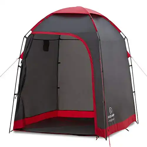 Duschzelt JUSTCAMP Freeport (2 m Höhe), Camping Duschkabine