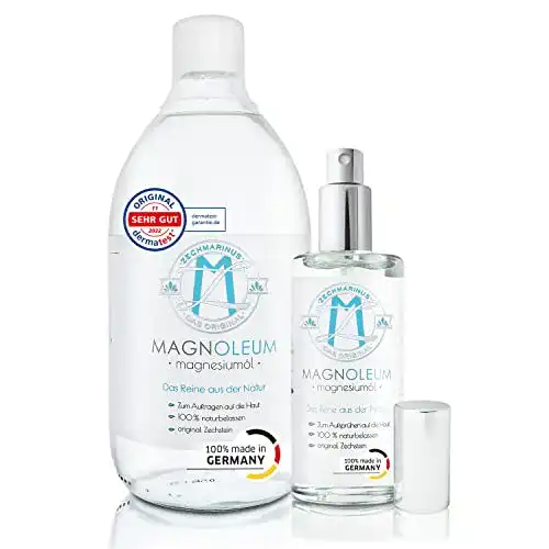 Die beste Magnesium-Spray MAGNOLEUM Magnesiumöl PUR, 1000ml 2026 Test Bestseller Magnesium-Spray MAGNOLEUM Magnesiumöl PUR, 1000ml
