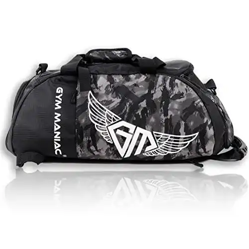 Sporttasche mit Schuhfach Gym Maniac GM Gym MANIAC