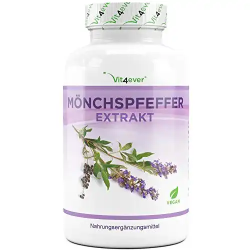 Mönchspfeffer Vit4ever Extrakt, 365 Kapseln mit je 10mg 5:1