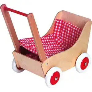 Puppenwagen Holz Holz Wenzel 350010 – Puppenwagen Laura