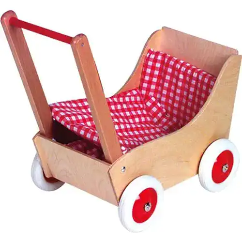 Die beste Puppenwagen Holz Holz Wenzel 350010 - Puppenwagen Laura 2026 Test Bestseller Puppenwagen Holz Holz Wenzel 350010 – Puppenwagen Laura