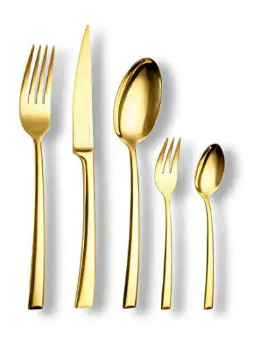 Besteck gold ECHTWERK EW-BS-3030G Tafelbesteck Avelino/Shiny