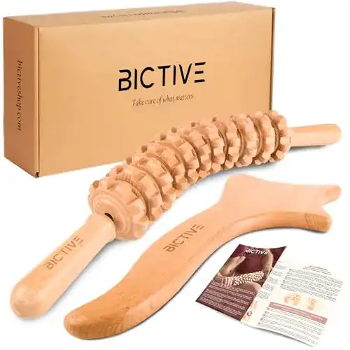 Massageroller-Cellulite BICTIVE Set Anti Cellulite Massagegerät