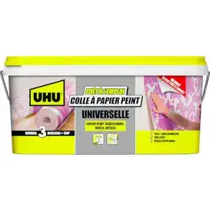 Tapetenkleister UHU Fix & Fertig Kleister Universal, Eimer 2,5 kg