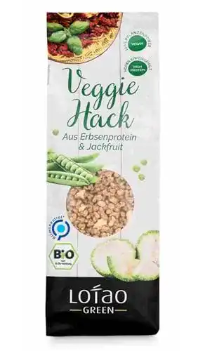 Veganes Hack Lotao Jackfruit Veggie-Hack Bio, 100 g