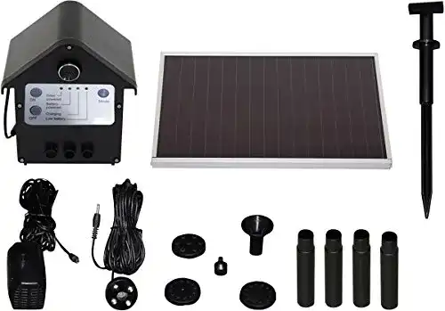 T.I.P-Pumpen T.I.P. Solar Teichpumpe – Wasserspielpumpe 250 l/h