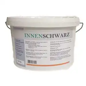 Wandfarbe Schwarz Ugur Handel Innenschwarz Matte 2,5 Liter