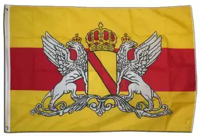Baden-Flagge Flaggenfritze XXL Flagge Großherzogtum Baden