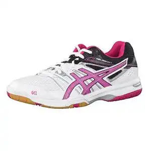 Hallenschuhe ASICS Gel-rocket 7, Damen Volleyballschuhe, Weiß