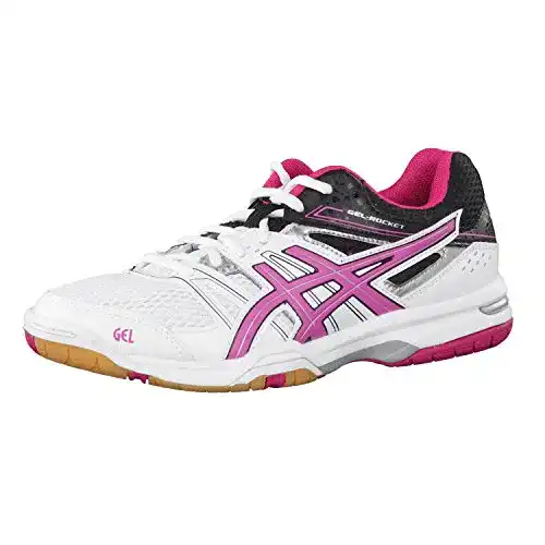 Hallenschuhe ASICS Gel-rocket 7, Damen Volleyballschuhe, Weiß