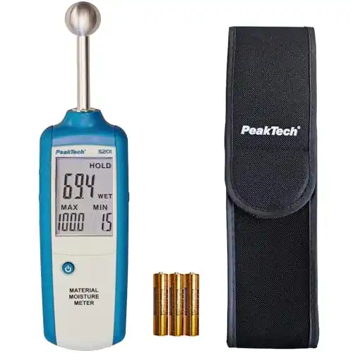 Feuchtigkeitsmessgerät PeakTech 5201 – Profi-Feuchtemessgerät