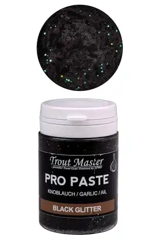 Forellenteig Spro Trout Master Pro Paste Black Glitter