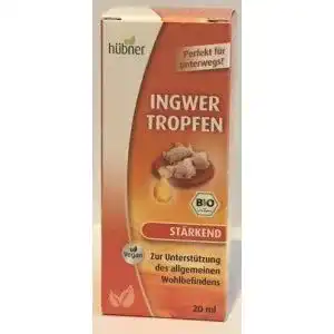 Ingwertropfen Hübner Ingwer Tropfen 2 x 20ml (Doppelpack)