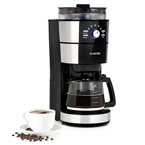 Klarstein-Kaffeemaschine Klarstein Grind & Brew Filter-Kaffee
