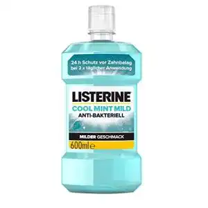 Listerine-Mundspülung Listerine, Cool Mint Mild, 600ml