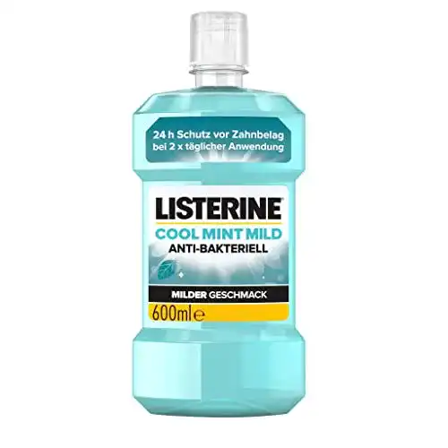 Listerine-Mundspülung Listerine, Cool Mint Mild, 600ml