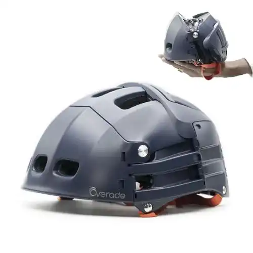 Faltbarer Fahrradhelm Overade Faltbarer Helm Plixi Fit Blau