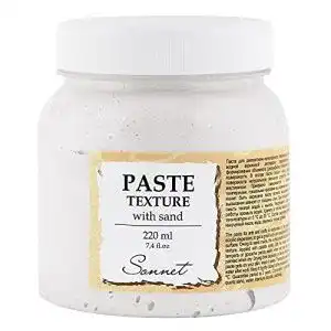 Strukturpaste Sonnet Textur, auf Wasserbasis mit Sand 220ml