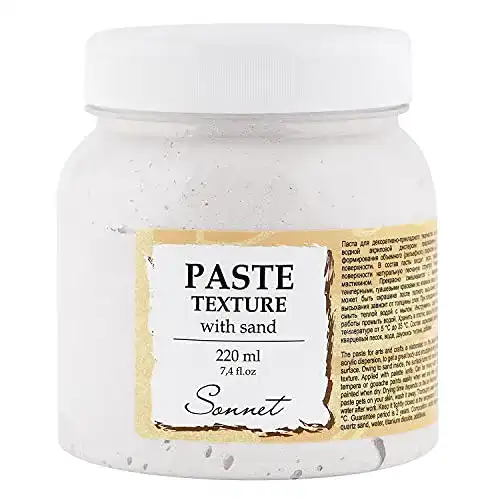 Strukturpaste Sonnet Textur, auf Wasserbasis mit Sand 220ml