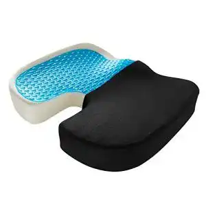 Orthopädisches Sitzkissen Laneetal mit Gel, Memory Foam