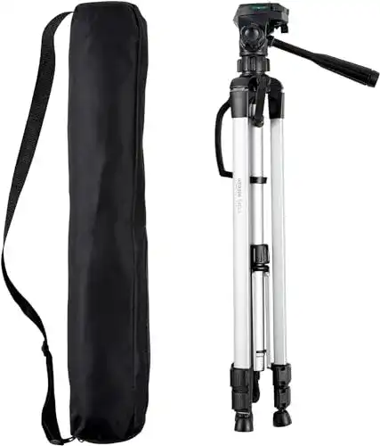 Stativ Amazon Basics Leicht, bis 1,52 m, inkl. Tasche