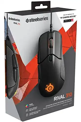 SteelSeries-Maus SteelSeries Rival 310 Optische USB-Maus