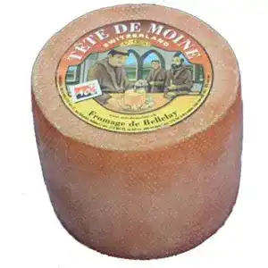 Schweizer Käse Original AOC Tete de Moine Schweizer Mönchkopf